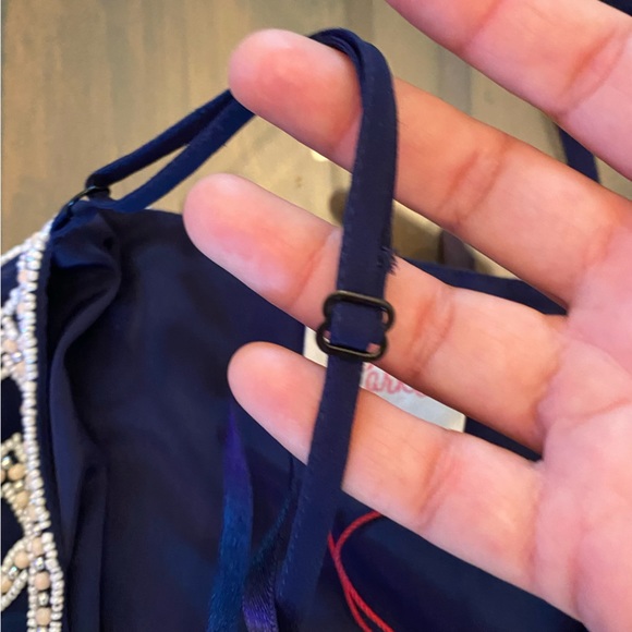 Parker Beaded Silk top size S - Picture 10 of 14